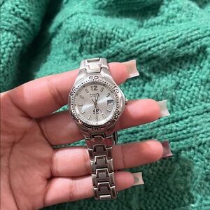 Fossil Silver Women's Watch with White Dial